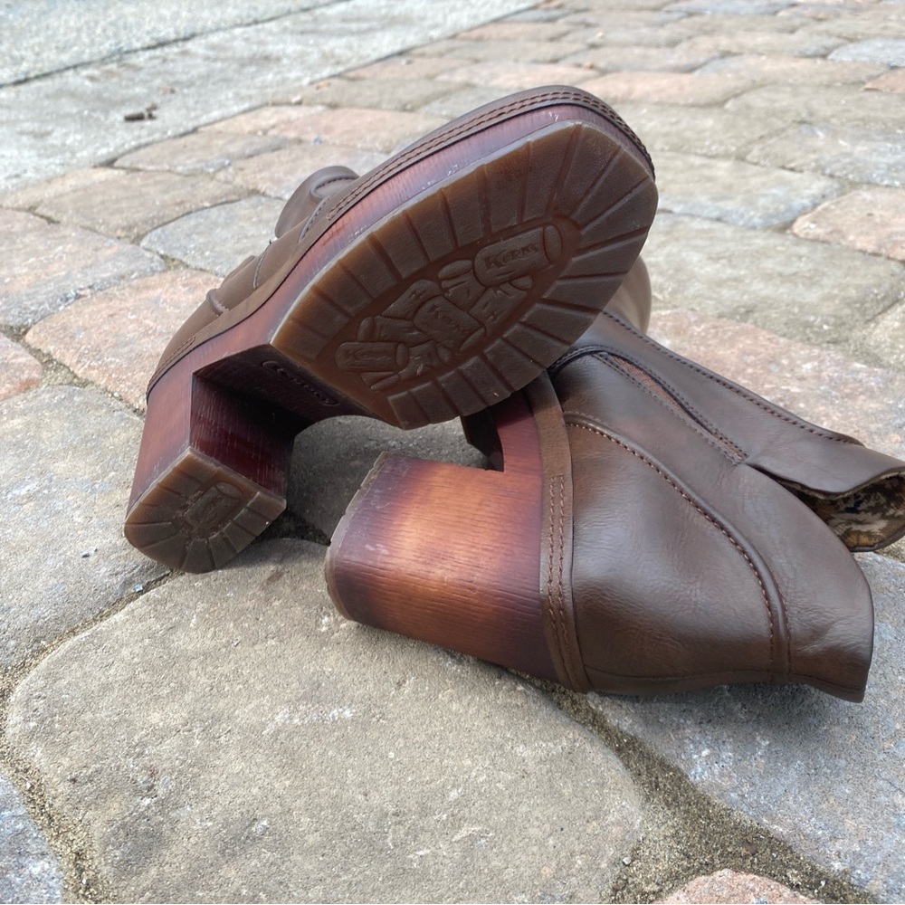 Gently worn 😍Korks kork-ease Robin clogged heeled bootie - Picture 7 of 14